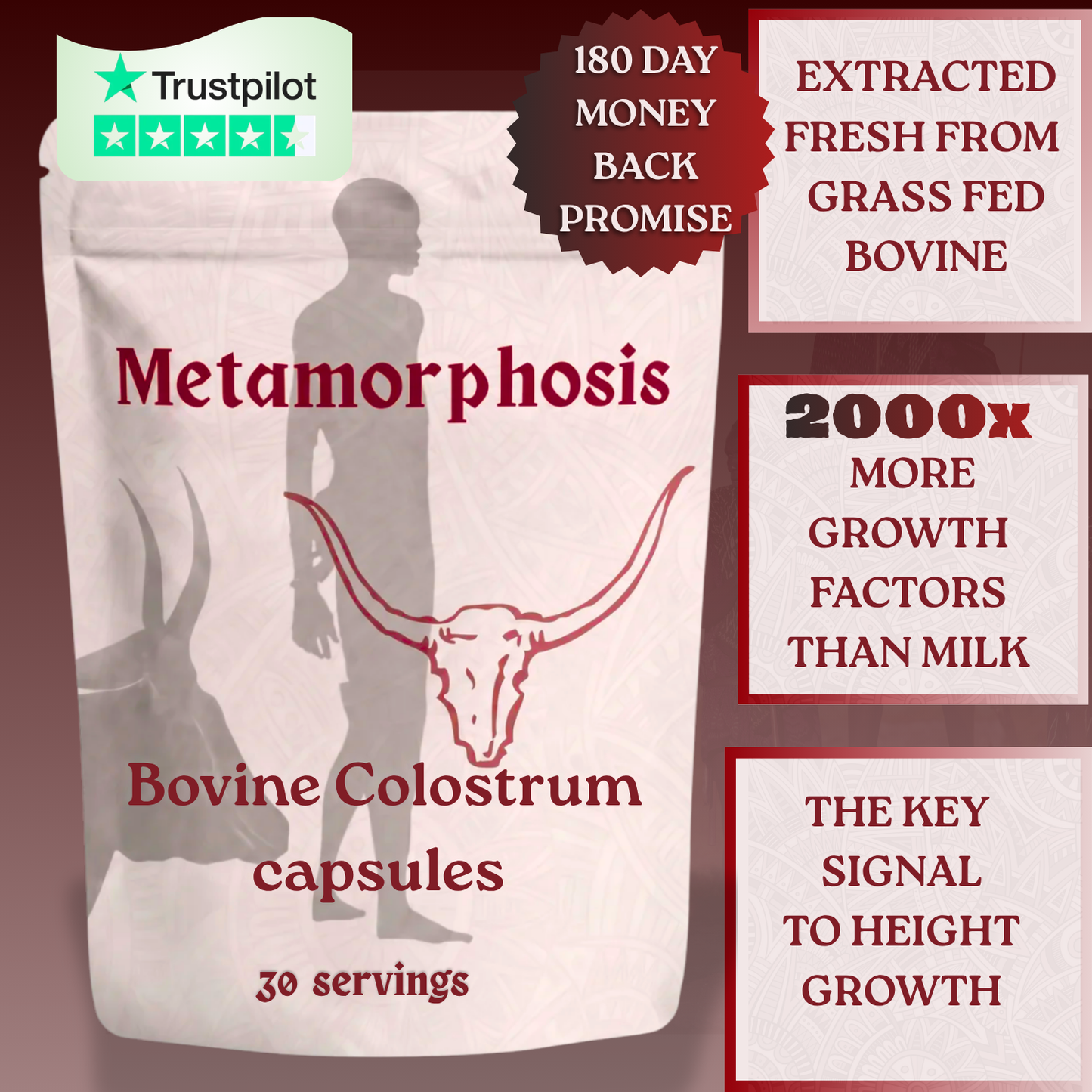 Meta Colostrum Capsules
